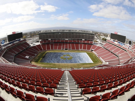 Стадион команды по американскому футболу Сан-Франциско 49ers'