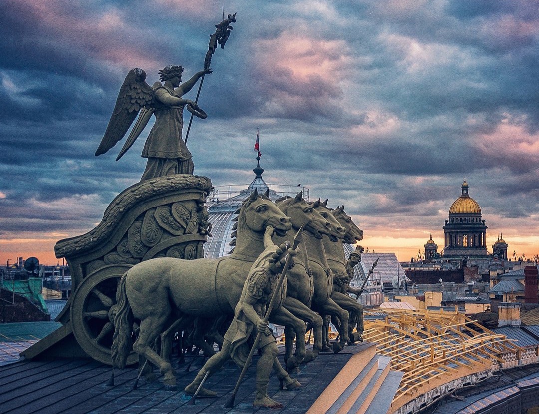 Необыкновенное небо Петербурга Михаил Зефиров / vk.com/zefirov