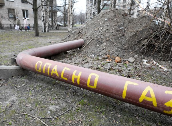 Строители спорткомплекса в Красносельском районе повредили газопровод