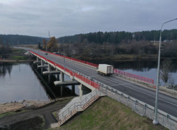 Рабочие завершили капремонт через Вуоксу на 36 км автодороги Выборг — Светогорск  