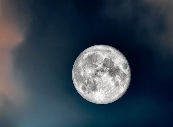 Над Петербургом крещенской ночью засияла волчья луна
