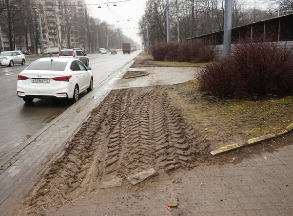Петербуржцам объяснили, откуда на улицах пыль