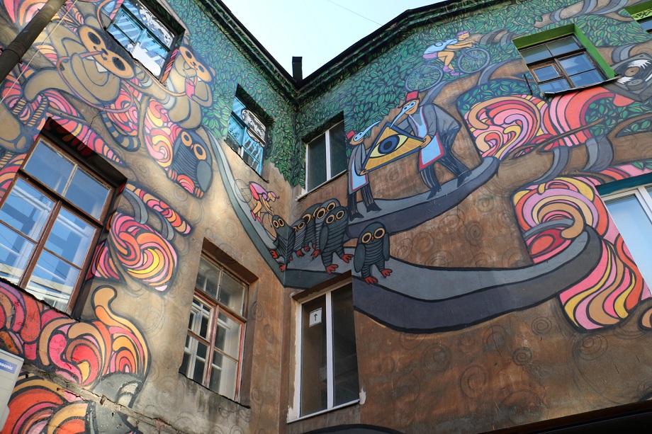 Граффити в Петербурге